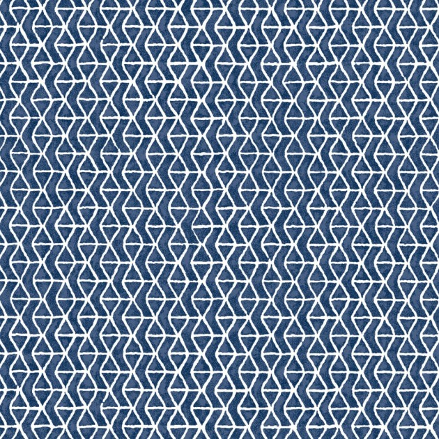 Thibaut T42007 Sojourn Stony Brook Navy - tapeta w geometryczny wzór