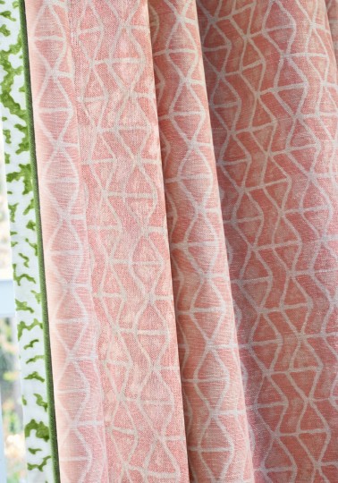 Thibaut T42007 Sojourn Stony Brook Navy - tapeta w geometryczny wzór