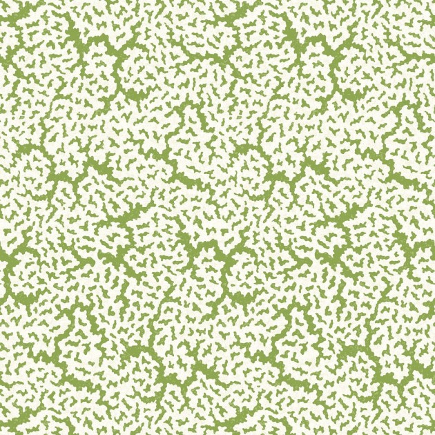 Thibaut T42041 Sojourn Maldives Green - tapeta w abstrakcyjny wzór inspirowany rafą koralową