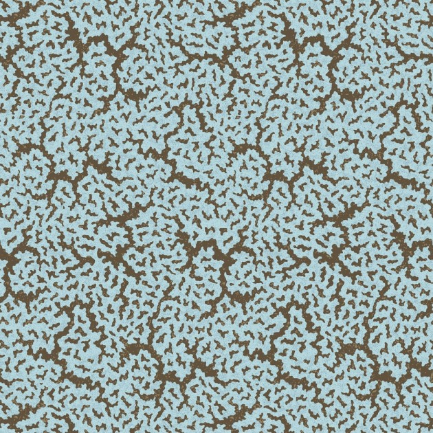 Thibaut T42045 Sojourn Maldives Spa Blue and Brown - tapeta w abstrakcyjny wzór inspirowany rafą koralową