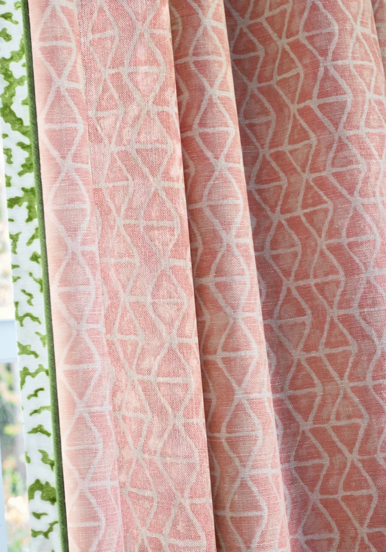 Thibaut T42056 Sojourn Stony Brook Lavender - tapeta w geometryczny wzór