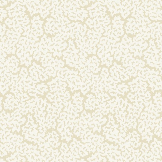 Thibaut T42059 Sojourn Maldives Cream - tapeta w abstrakcyjny wzór inspirowany rafą koralową