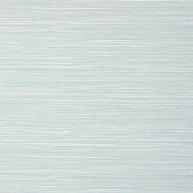 Thibaut T13338 Pavilion St. Thomas Spa Blue - tapeta imitująca tkaninę trawiastą