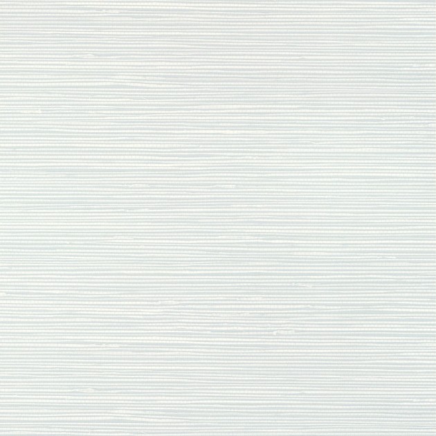 Thibaut T13339 Pavilion St. Thomas Mist - tapeta imitująca tkaninę trawiastą