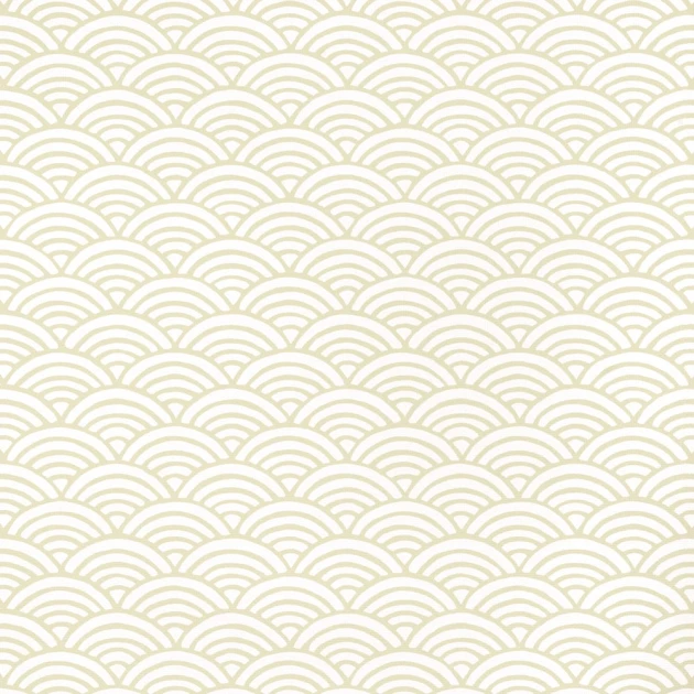 Thibaut T13372 Pavilion Maris Beige - tapeta w motyw japońskich fal