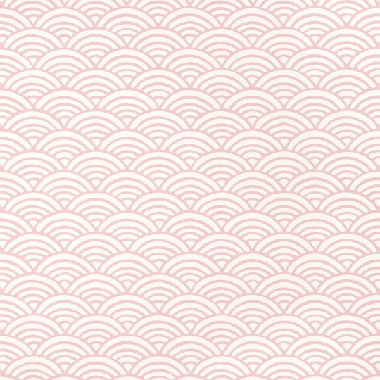Thibaut T13373 Pavilion Maris Blush - tapeta w motyw japońskich fal