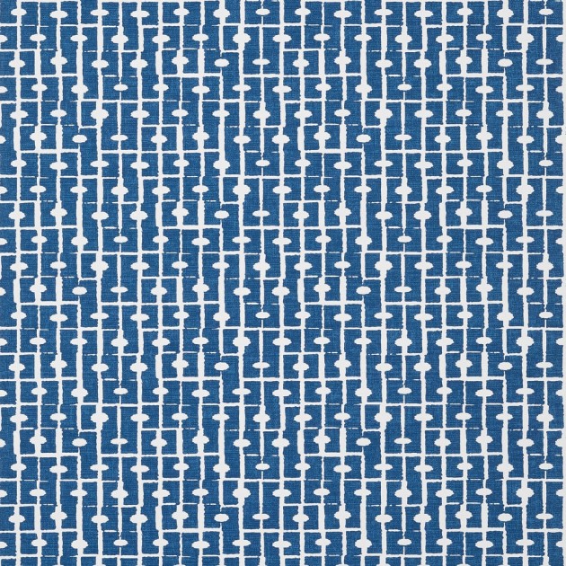Thibaut T14310 Canopy Haven Navy - tapeta strukturalna w geometryczny wzór