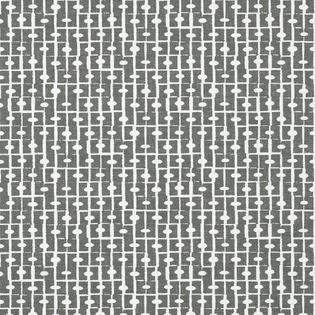 Thibaut T14311 Canopy Haven Grey - tapeta strukturalna w geometryczny wzór