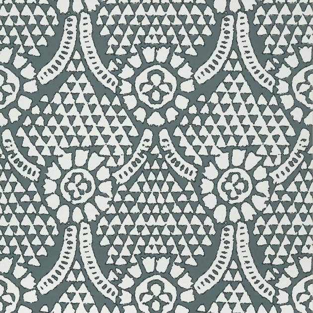 Thibaut T14317 Canopy Chamomile Grey - tapeta w ornamenty