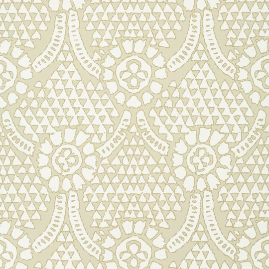 Thibaut T14319 Canopy Chamomile Beige - tapeta w ornamenty