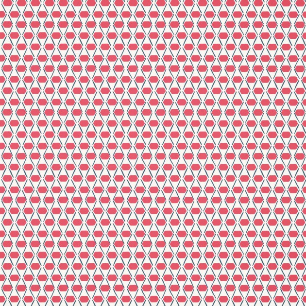 Thibaut T14325 Canopy Denver Pink and Blue - tapeta w geometryczny wzór