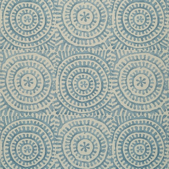 Thibaut T2930 Paramount Kasai Aqua - tapeta w etniczny wzór