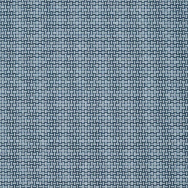 Thibaut T2940 Paramount Baker Weave Navy - tapeta w splot koszykowy
