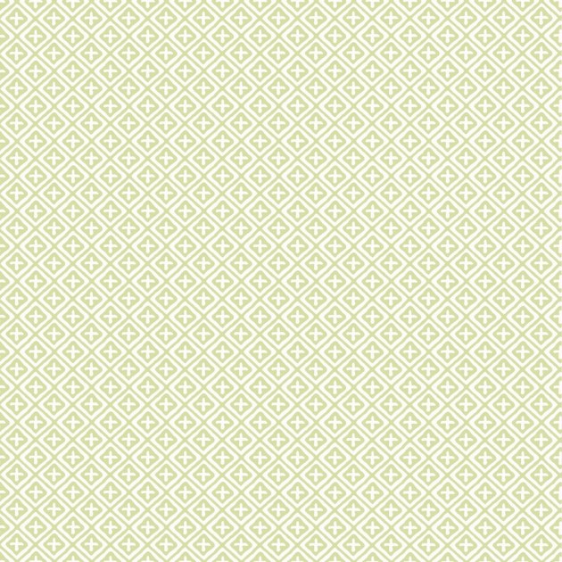Thibaut T13662 Grand Palace Holiday Trellis Green - tapeta w geometryczny wzór
