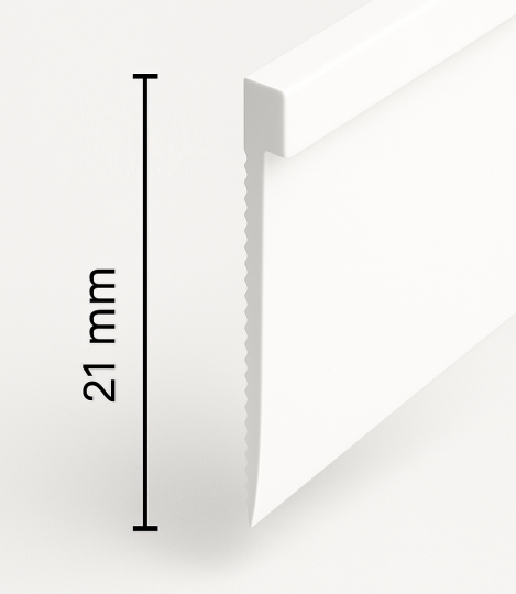 Listwa krawędziowa do tapet