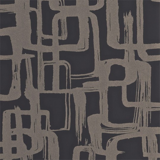 Harlequin 110906 Colour Asuka Gold - tapeta geometryczna w stylu retro