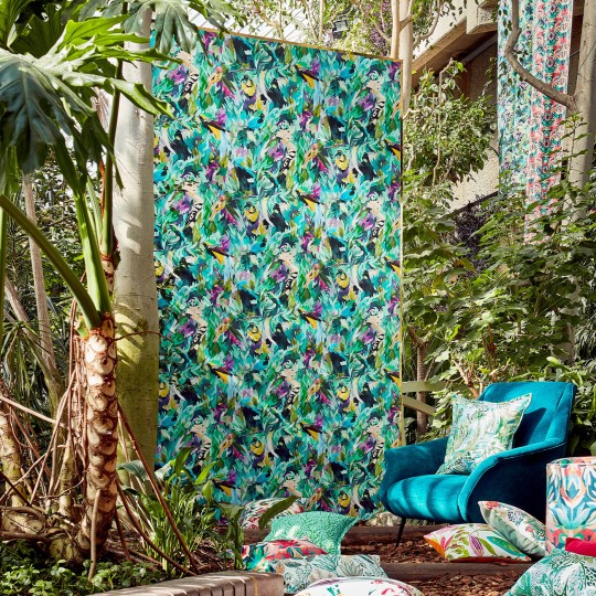 Harlequin 112763 Colour Dance of Adornment Wilderness - tapeta w kolorowe ptaki