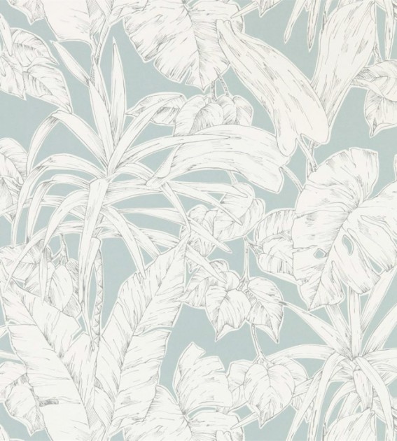 Scion 112025 Zanzibar Parlour Palm Fossil – tapeta w tropikalne liście