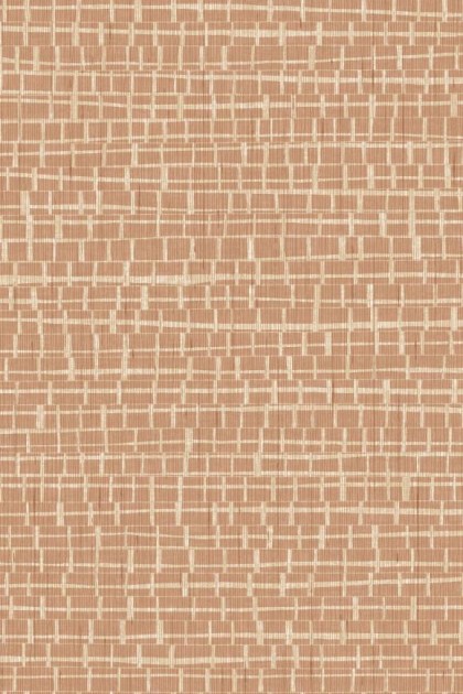 Arte 67793 Madagascar Dusty Orange – tapeta obiektowa o wyglądzie tkanej maty
