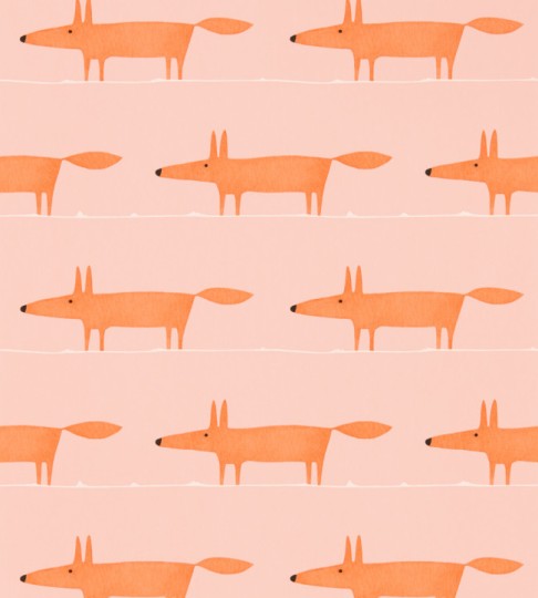 Scion 112816 Midi Fox Milkshake – tapeta w lisy