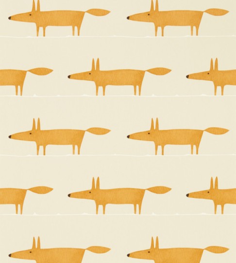 Scion 112818 Midi Fox Raffia – tapeta w lisy