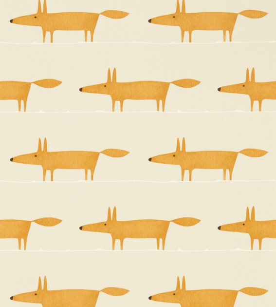 Scion 112818 Midi Fox Raffia – tapeta w lisy