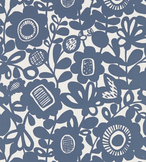 Scion 111510 Noukku Kukkia Ink – tapeta w kwiaty