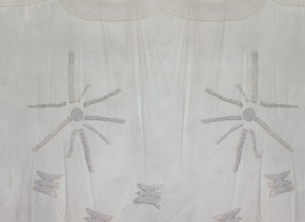 Rebel Walls R21289 Marie Olsson Nylander Silenzio White - mural w abstrakcyjny wzór