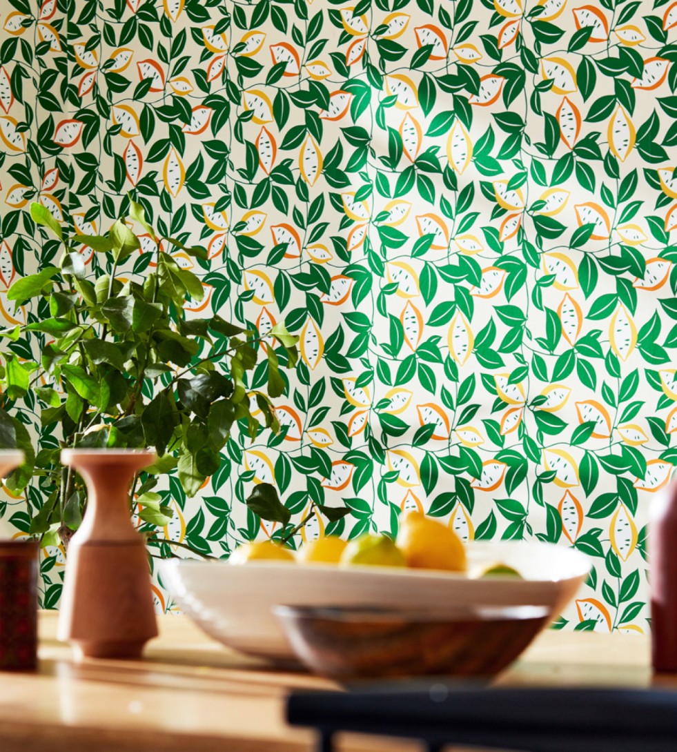 Scion 112803 Garden Of Eden St Clements Lemon – tapeta w owoce i liście