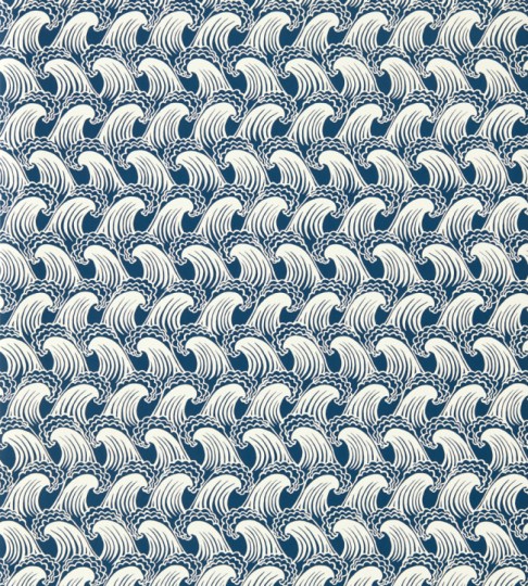 Scion 112807 Garden Of Eden Ride The Wave Denim – tapeta w fale