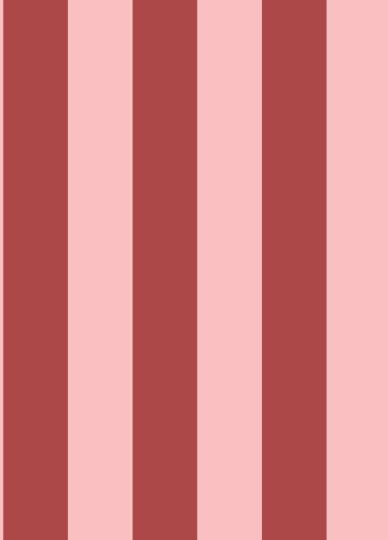 Rebel Walls R20483 Pops Happy Stripes Raspberry - mural w paski