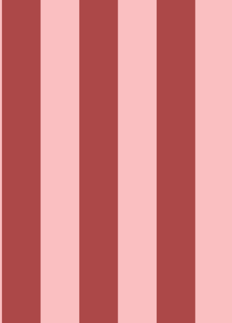 Rebel Walls R20483 Pops Happy Stripes Raspberry - mural w paski