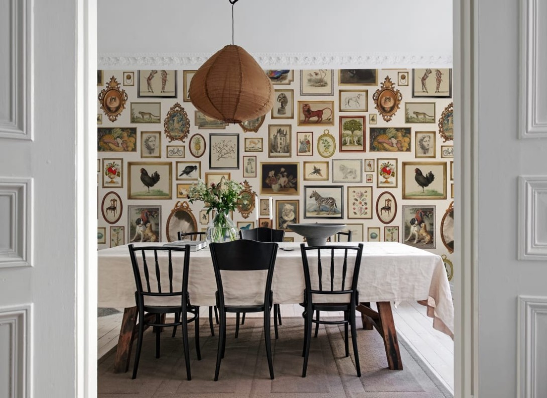 Rebel Walls R19674 Pops Vintage Frames Beige - mural w vintage ramki na zdjęcia