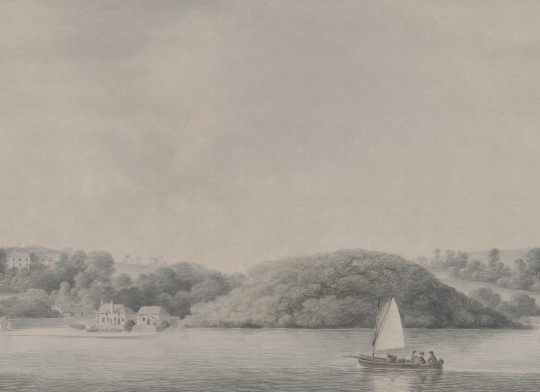 Rebel Walls R21544 Pops Weekend Sail Soft - mural w pejzaż jeziora