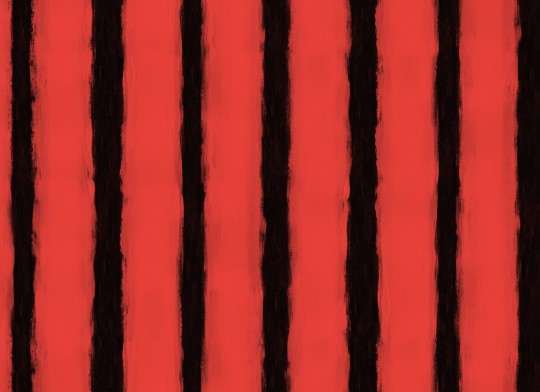 Rebel Walls R20675 Pops Painted Stripes Red - mural w paski