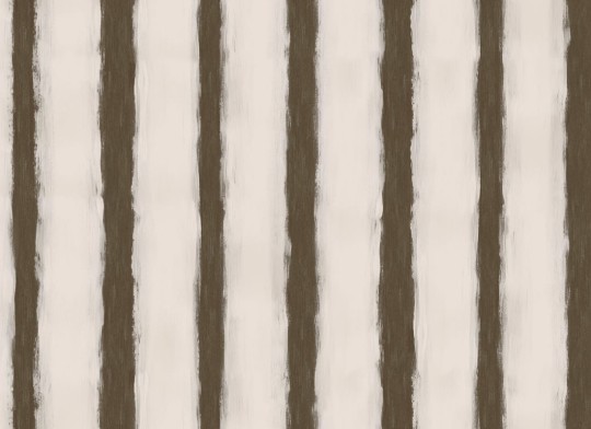 Rebel Walls R20677 Pops Painted Stripes Brown - mural w paski