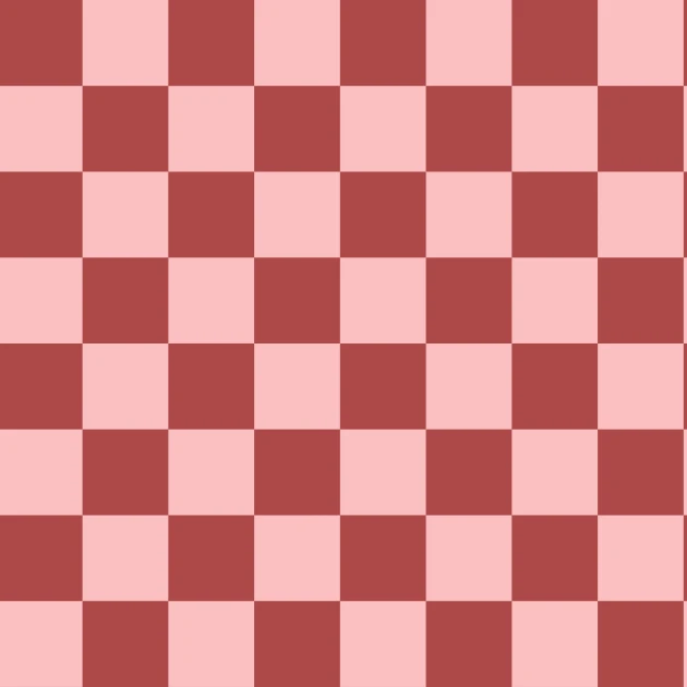 Rebel Walls R20480 Pops Happy Squares Raspberry - mural w szachownicę