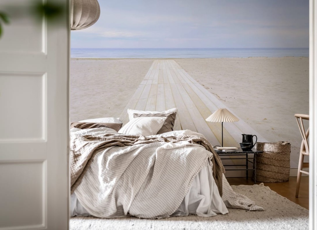 Rebel Walls R20260 Pops Pops To the Sea Sand - mural w morski krajobraz