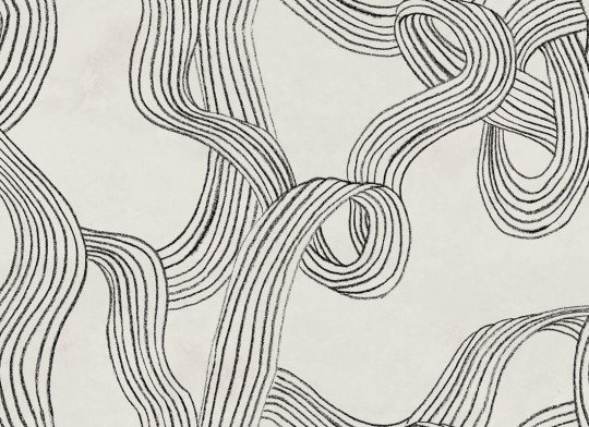 Rebel Walls R20203 Pops Stripes Repeatable Black & White - mural w organiczne linie