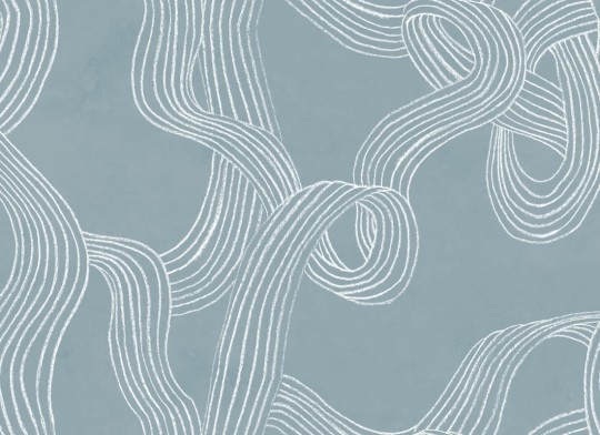 Rebel Walls R20206 Pops Stripes Repeatable Blue - mural w organiczne linie