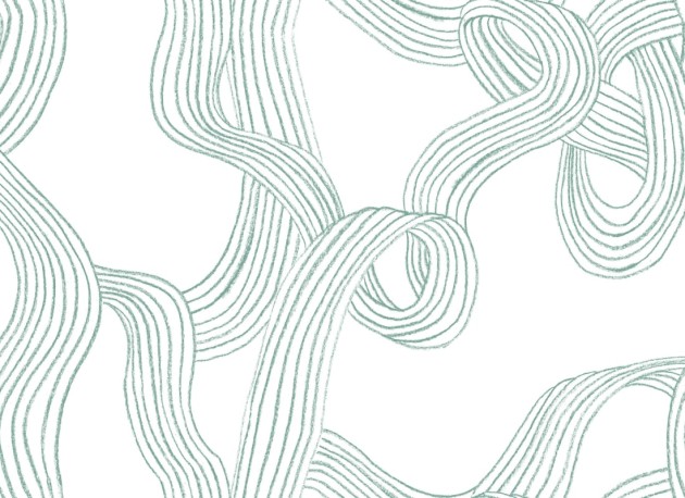 Rebel Walls R20208 Pops Stripes Repeatable Mint - mural w organiczne linie