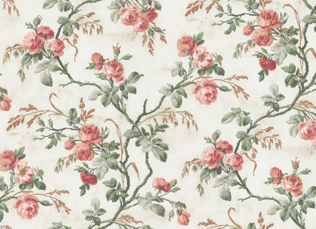 Rebel Walls R21171 Pops Rose Garland Pink - mural w róże