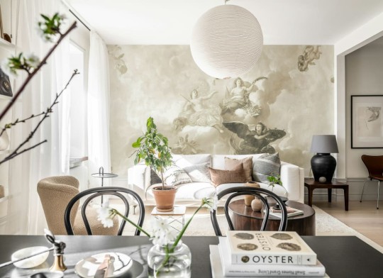 Rebel Walls R20550 Pops Royal Magnificence Beige - mural we freski