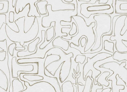 Rebel Walls R21186 Pops Peaceful Beige - mural w abstrakcyjne linie