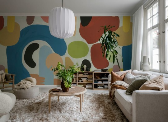 Rebel Walls R18907 Pops Color Clicks Rainbow - mural w abstrakcyjny wzór