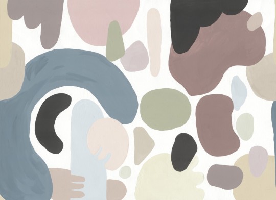 Rebel Walls R18908 Pops Color Clicks Pastel - mural w abstrakcyjny wzór