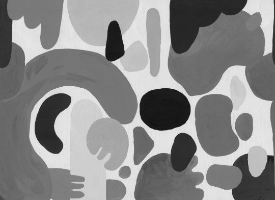 Rebel Walls R18909 Pops Color Clicks Gray - mural w abstrakcyjny wzór