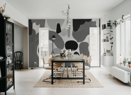 Rebel Walls R18909 Pops Color Clicks Gray - mural w abstrakcyjny wzór