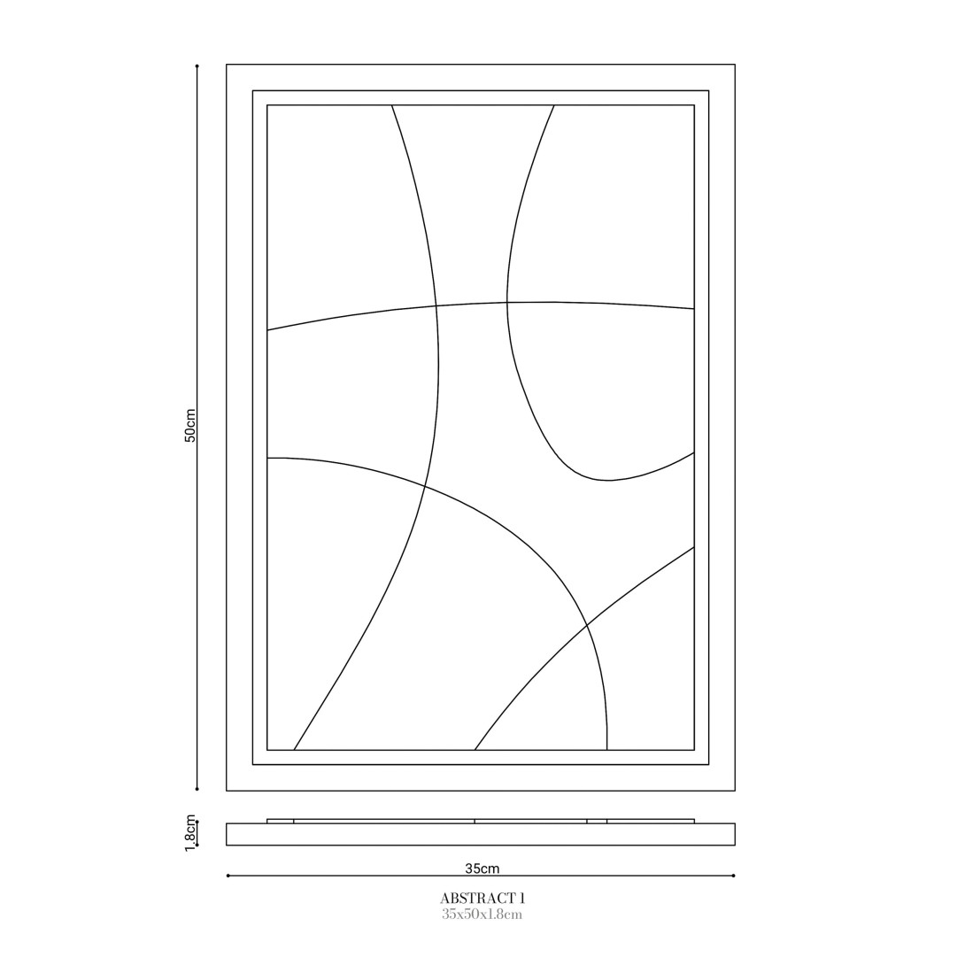 Panel ścienny Murso Puresense Abstract I