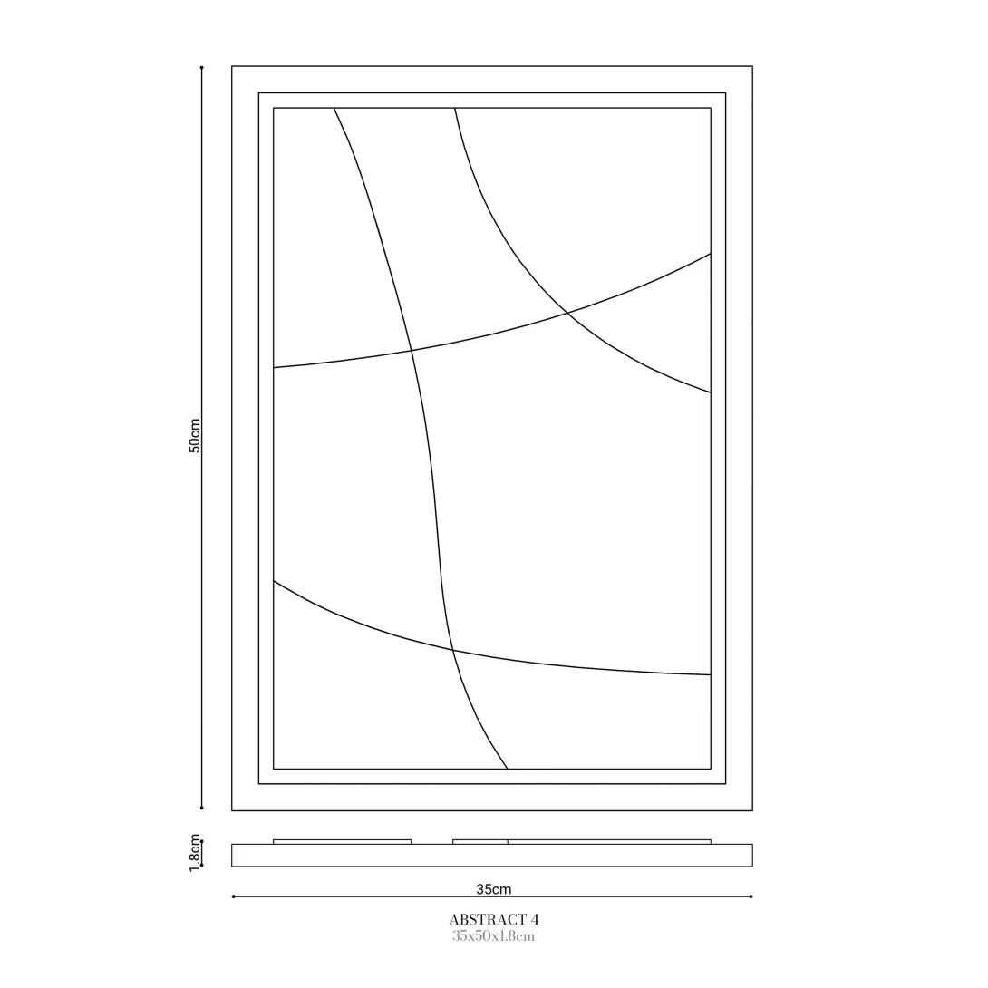 Panel ścienny Murso Puresense Abstract IV
